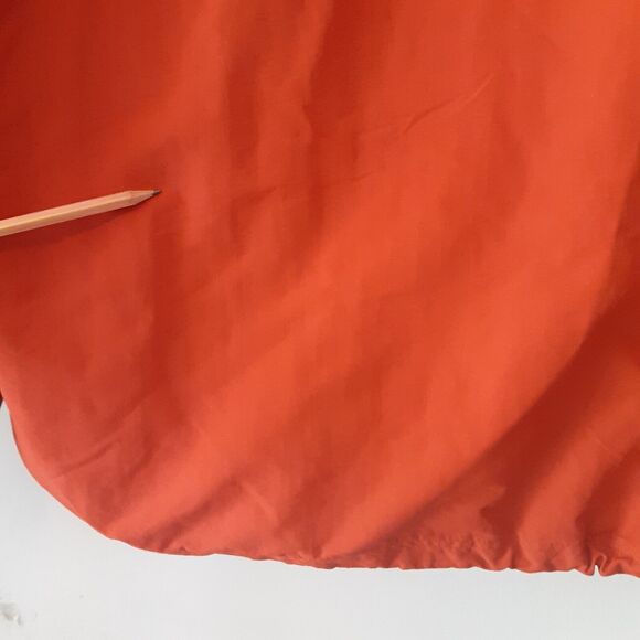 LL Bean Vtg Outdoor Polyester Winter Jacket Orange Gray Men's M OWV93 - Picture 14 of 16